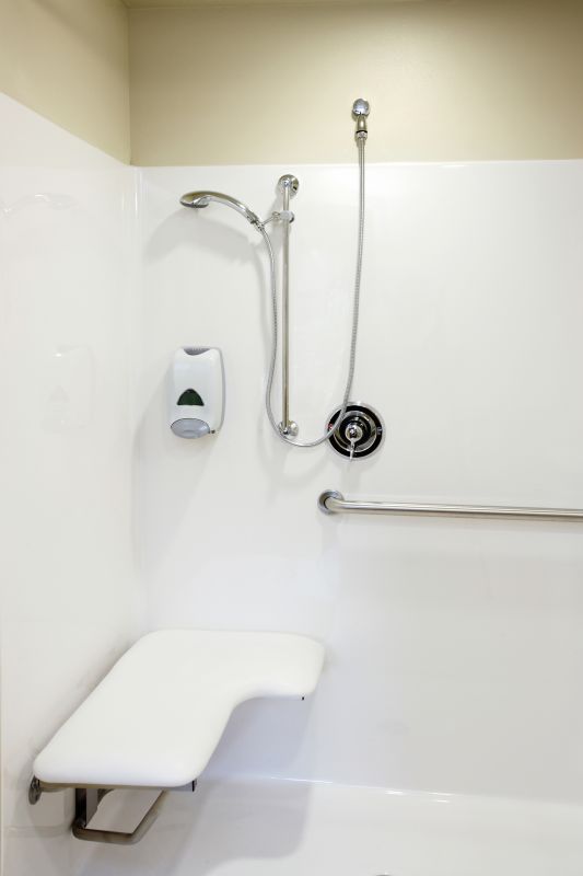 Compact Shower with Storage